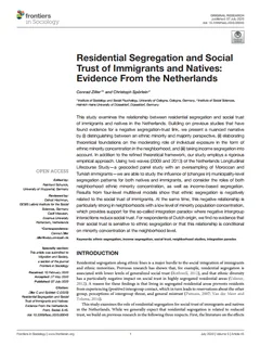 Frontiers in Sociology