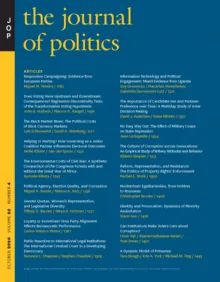 The Journal of Politics